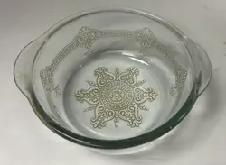 GLASS HANDLED BOWL