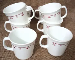 CORNING CORELLE BURGANDY