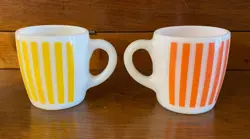 ORANGE STRIPE WHITE