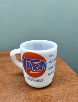 MUG ADVERTISING GASOLINE