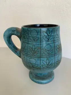 LARGE ENAMELED