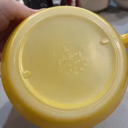 YELLOW STACKABLE SOUP