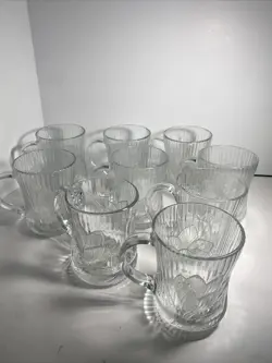 CROCUS GLASS MUGS