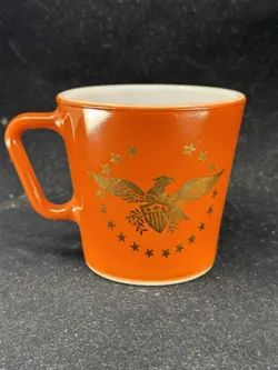 PATRIOTIC MUG GOLD