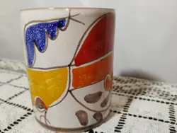 MCM HAND PAINTED