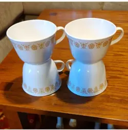VINTAGE CORNING GOLDEN