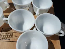 CORELLE MILK GLASS