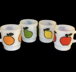FRUIT MUGS/CUPS.