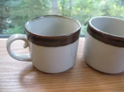 TEA MUGS BROWN
