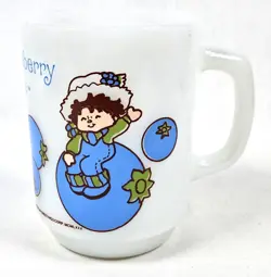 GLASS 1980 STRAWBERRY