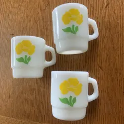 MUG YELLOW POPPY