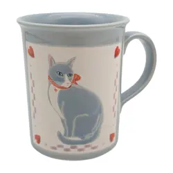 STONEWARE GRAY CAT