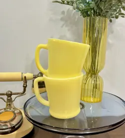 MILK GLASS FIRED