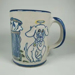 DOG HANDPAINTED