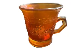 CARNIVAL GLASS ORANGE