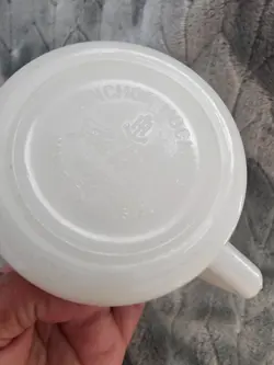 MILK GLASS MADE