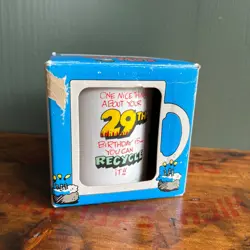 BIRTHDAY MUG NIB