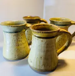 VINTAGE POTTERY HAND-THROWN