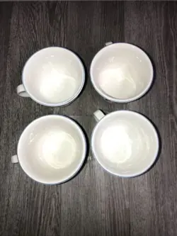 CUP SAUCER BLUE