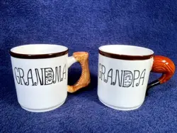 GRANDMA GRANDPA MUG