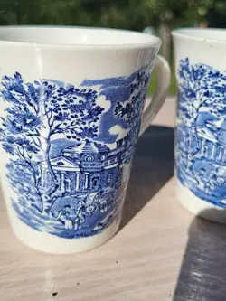 BLUE WHITE MADE