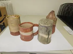 MUGS VASE AND