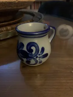 COBALT STONEWARE SALT