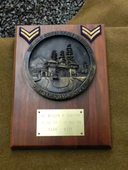 WOOD PLAQUE