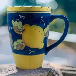 HAND PAINTED: LEMONS