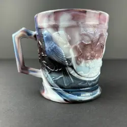 PURPLE OPALESCENT SLAG