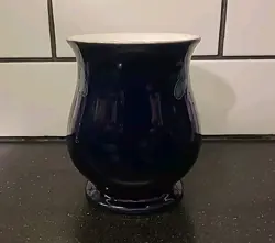 FOOTED BAROQUE COBALT