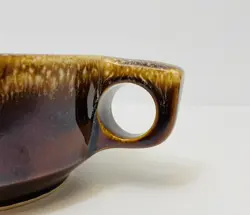 GLAZED FOOTED