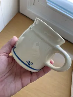 CREAM COFFEE MUG