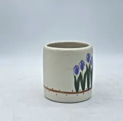 POTTERY PURPLE IRIS