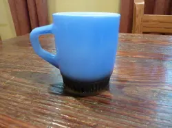 MUG BLUE BLACK