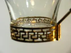 GOLD GREEK KEY