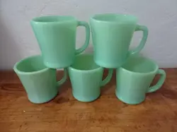 JADITE COFFEE MUGS-D