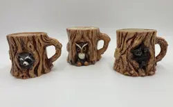 TREE STUMP MUGS