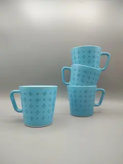 TURQUOISE RETRO STARBURST