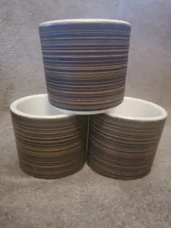AND BLACK STRIPED