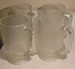 BARK FOOTED MUGS