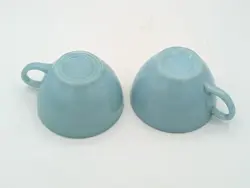 CUPS WITH SAUCERS