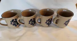FOLK ART MUGS-VINTAGE