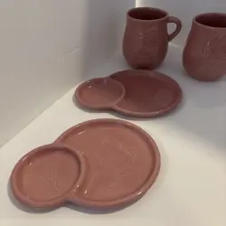 POTTERY MUG AND