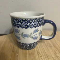 CUP/MUG WITH BLUE