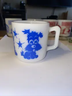 GLASS CUP PUPPY