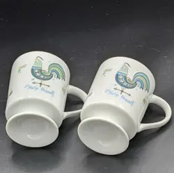 MUGS CUPS PEDESTAL