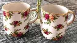 VINTAGE ROYAL ALBERT OLD COUNTRY ROSES MUGS
