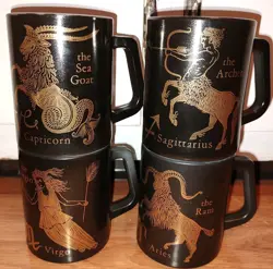 GLASS ARIES VIRGO