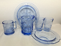 VINTAGE TIARA GLASS